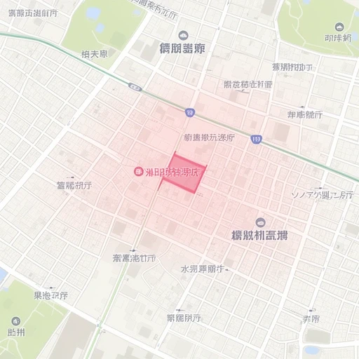 店舗周辺の地図